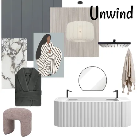 Unwind Interior Design Mood Board by Elements Aligned Interior Design on Style Sourcebook