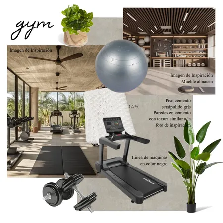 GYM Interior Design Mood Board by NovaDop1999 on Style Sourcebook