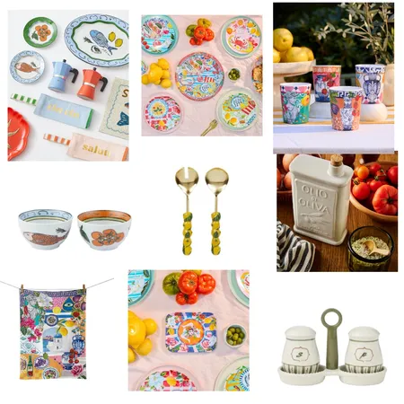 Italian Summer Interior Design Mood Board by House of Walton on Style Sourcebook