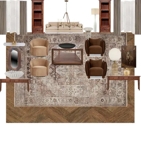 Living room Interior Design Mood Board by Misiowa on Style Sourcebook