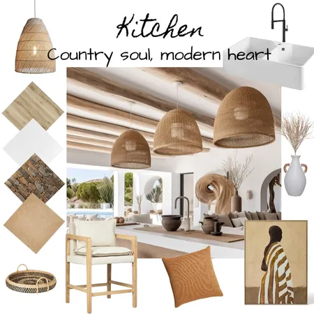 rustic kitchen board new title bo Interior Design Mood Board by krittylof on Style Sourcebook