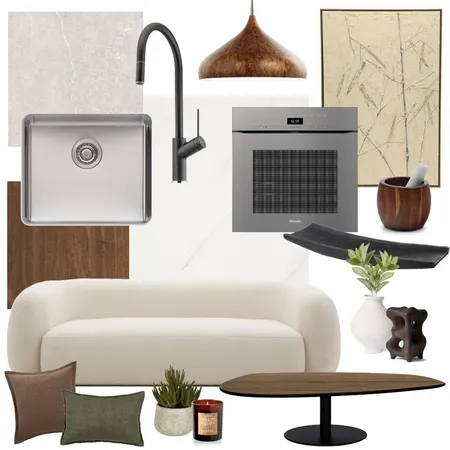 Japandi ft. Bianco Pearl Interior Design Mood Board by SilkSurface on Style Sourcebook