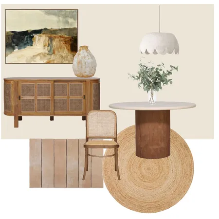 Muted Dining Interior Design Mood Board by grant.calvert@hotmail.com on Style Sourcebook