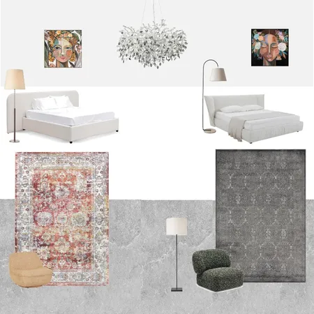Bedroom 2 Interior Design Mood Board by Veronika3101