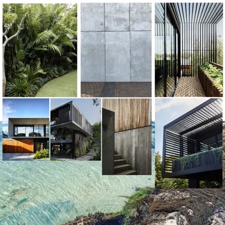 BUDERIM - EXTERNAL Interior Design Mood Board by EKM