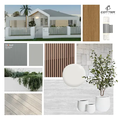 Opalia - Exterior Interior Design Mood Board by Cotter Builders on Style Sourcebook