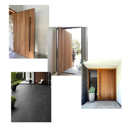Fron door Interior Design Mood Board by Zentury