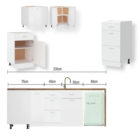 Kitchen Layout Interior Design Mood Board by dittokitty on Style Sourcebook