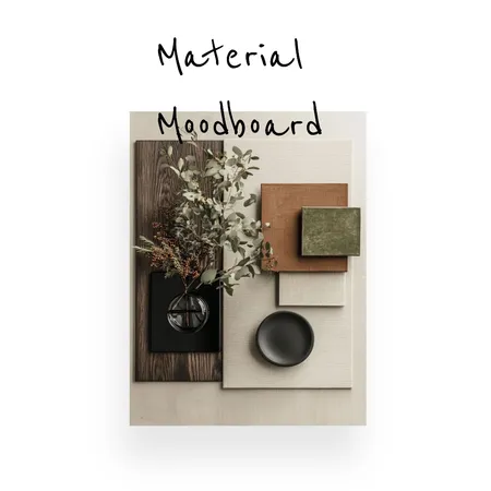 Material moodpboard Studio Europa Interior Design Mood Board by InStyle Idea