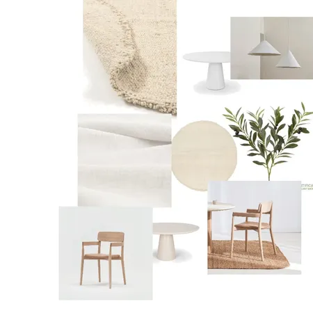 Nicky - Selection Presentation Dining Room Interior Design Mood Board by @thewhitehomeonthehill