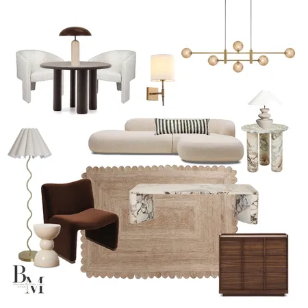 MCM Interior Design Mood Board by IBM on Style Sourcebook