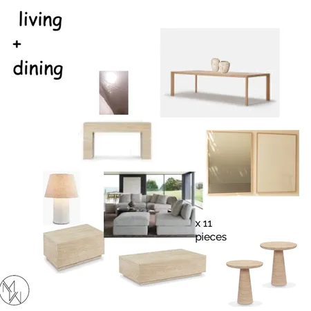 living dining Interior Design Mood Board by melw on Style Sourcebook