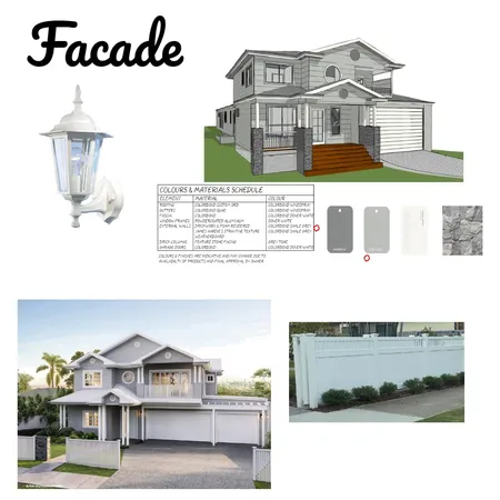 Facade Interior Design Mood Board by linkolic@hotmail.com on Style Sourcebook