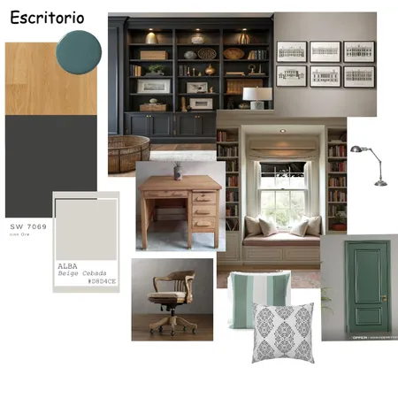 ESCRITORIO Interior Design Mood Board by BRAGA FUSTA on Style Sourcebook