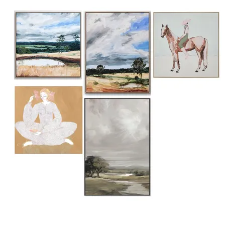 Art Interior Design Mood Board by Rhiannon Lee, Oleander & Finch Interiors on Style Sourcebook