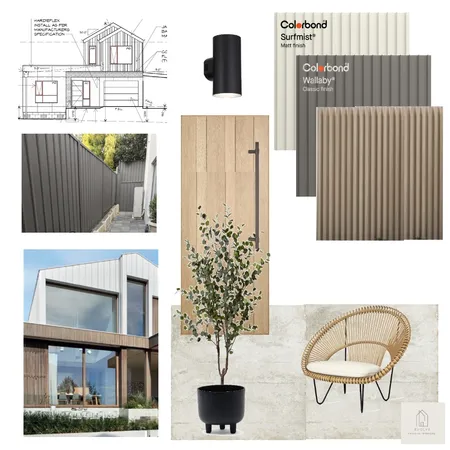 Regina New Build external Interior Design Mood Board by Evolve Creative Interiors on Style Sourcebook