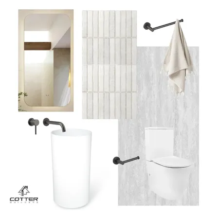 Opalia - Powder Room 1 Interior Design Mood Board by Cotter Builders on Style Sourcebook