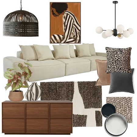 Pattern play Interior Design Mood Board by Debz West Interiors