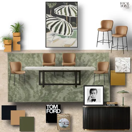 Retro Resort Modernernism - Dining Room Albury Interior Design Mood Board by Focal Point Interior Design on Style Sourcebook