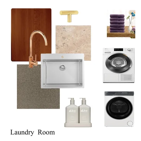 Laundry Room Interior Design Mood Board by Nobs