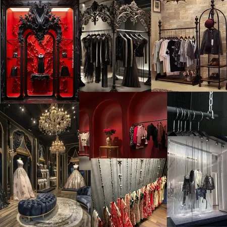 Βιτρίνα κρεμαση Interior Design Mood Board by EviGogi on Style Sourcebook