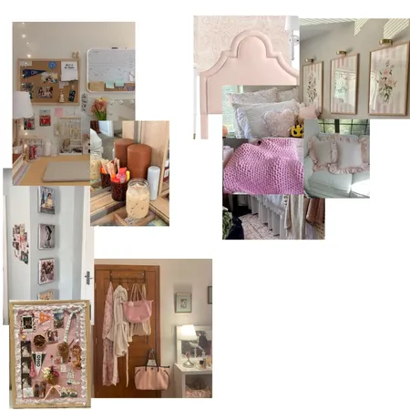 dorm Interior Design Mood Board by Designer Emily