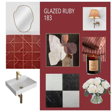 Powder room Interior Design Mood Board by Amiramatt on Style Sourcebook
