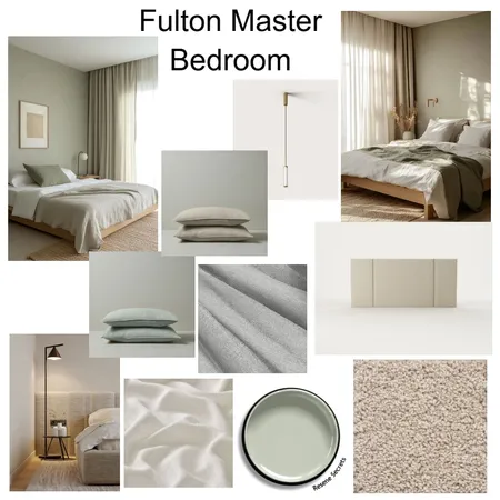Fulton Apartment - Master Bedroom Interior Design Mood Board by JJID Interiors on Style Sourcebook