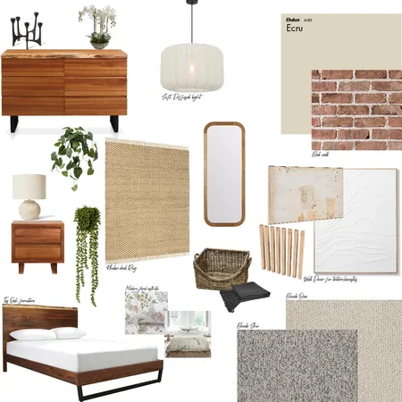 Bedroom Warm Modern Interior Design Mood Board by NeillMcC on Style Sourcebook