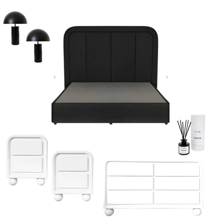 Maree Bedroom Interior Design Mood Board by Style by Sisters on Style Sourcebook