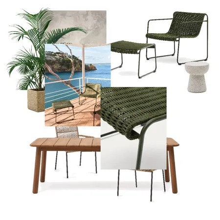 Outdoor Balcony Interior Design Mood Board by Studio Thicia Luiza on Style Sourcebook