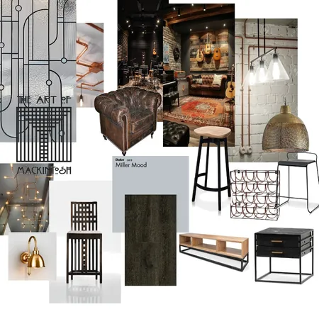 Facu sala de grabación Interior Design Mood Board by gabybeck@gmail.com on Style Sourcebook