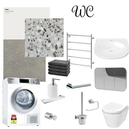 WC Interior Design Mood Board by mariazografaki on Style Sourcebook
