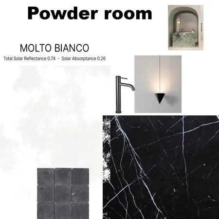 Powder room Interior Design Mood Board by FMA INTERIORS on Style Sourcebook