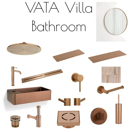 VATA Villa Bathroom Interior Design Mood Board by HelenRegan on Style Sourcebook