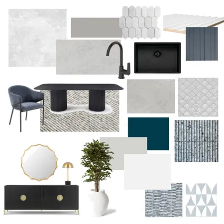 Jubilee Dark - Grey Interior Design Mood Board by Hermitage Building Group Pty Ltd on Style Sourcebook