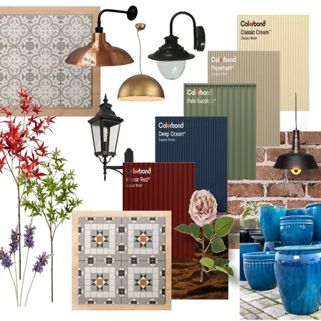 Garden/ Fence Mood board Interior Design Mood Board by MinkyDesign on Style Sourcebook