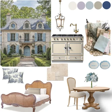 French Provincial Interior Design Mood Board by by Jenelle Suarez on Style Sourcebook