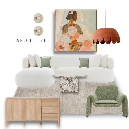 Seafoam Lounge Interior Design Mood Board by AR.CHETYPE DESIGN on Style Sourcebook
