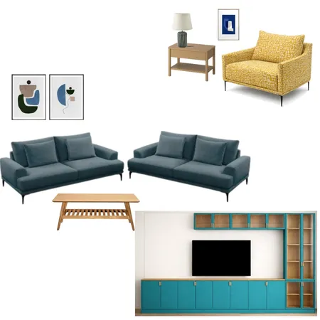 סלון דוד וקרין Interior Design Mood Board by naamaetedgi on Style Sourcebook