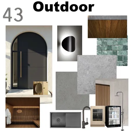 Outdoor Interior Design Mood Board by FMA INTERIORS on Style Sourcebook