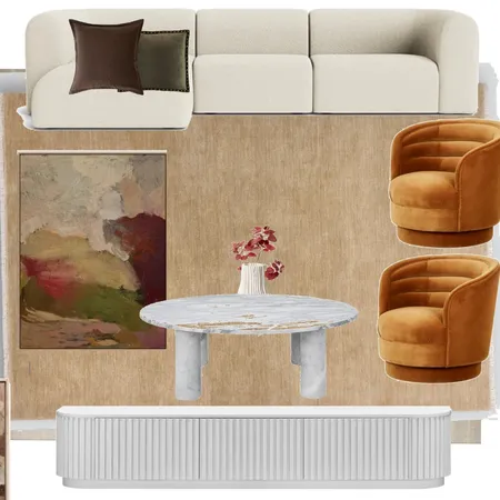 Living area rj couch v2  marty tv unit baya putty rug Interior Design Mood Board by Efi Papasavva on Style Sourcebook
