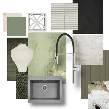 Brushed Nickel Kitchen Vibe Interior Design Mood Board by Aquaperla on Style Sourcebook