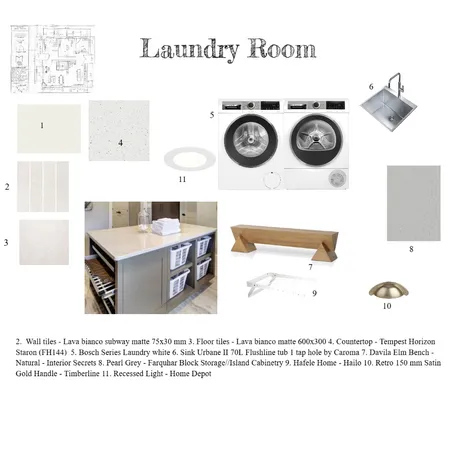 LAUNDRY ROOM Interior Design Mood Board by taniacampagna on Style Sourcebook