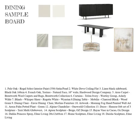 DINING ROOM Interior Design Mood Board by taniacampagna on Style Sourcebook