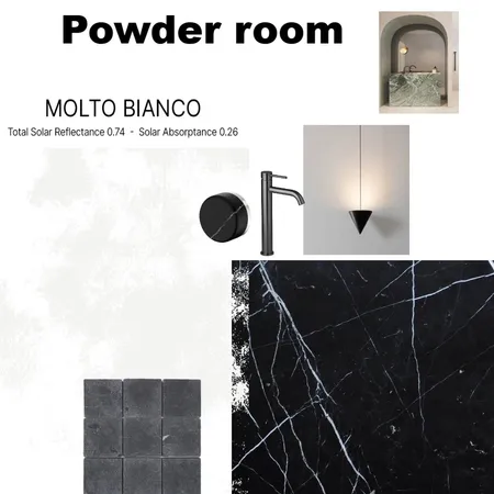 Powder room Interior Design Mood Board by FMA INTERIORS on Style Sourcebook