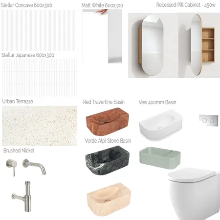 Powder Room Interior Design Mood Board by scottjamesallen on Style Sourcebook