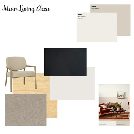 Main Living Area Interior Design Mood Board by Nest Interiors on Style Sourcebook
