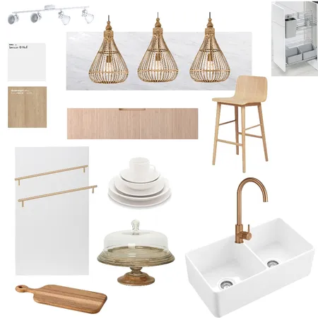 Scandinavian Kitchen Interior Design Mood Board by STUDIO M on Style Sourcebook