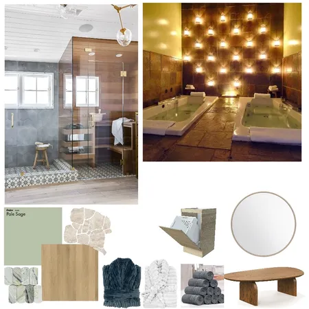 3 female roommates: the in home spa Interior Design Mood Board by Beverly Zaske on Style Sourcebook
